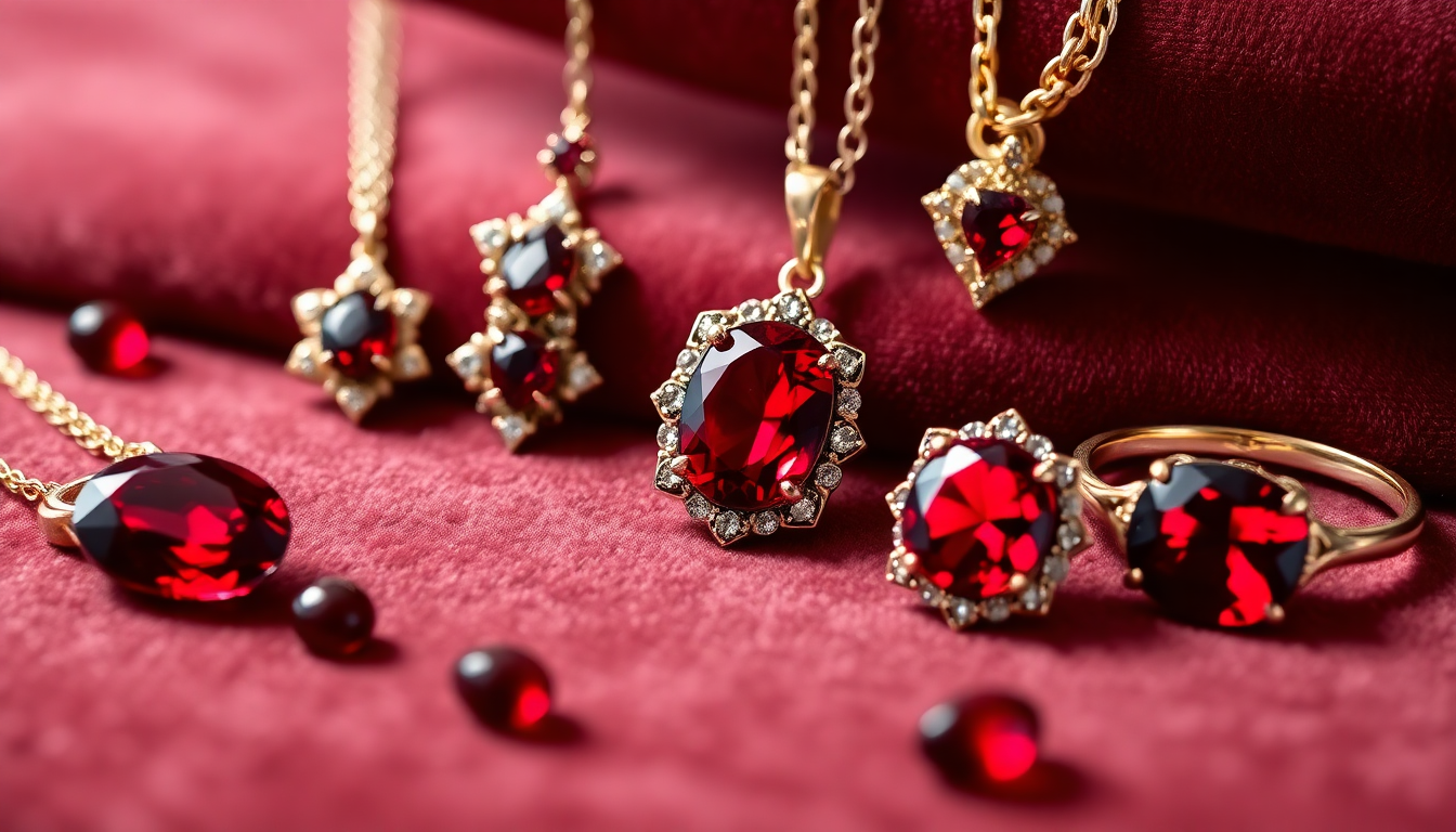 5 Stunning Garnet Jewelry Designs to Celebrate January Birthdays