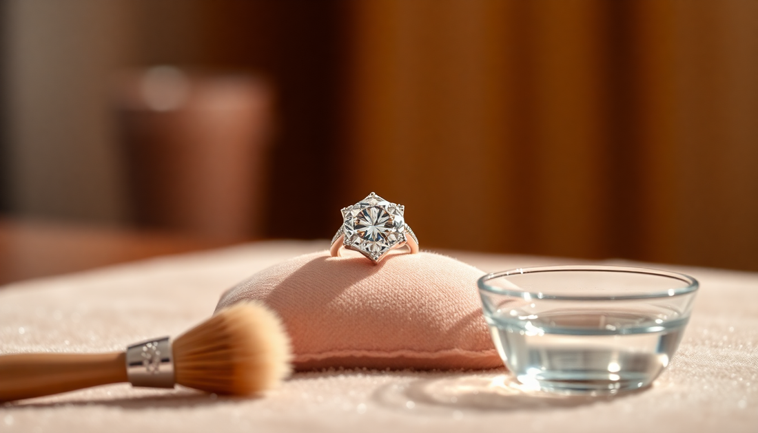 Sparkling Brilliance: How to Clean Your Diamonds at Home Safely