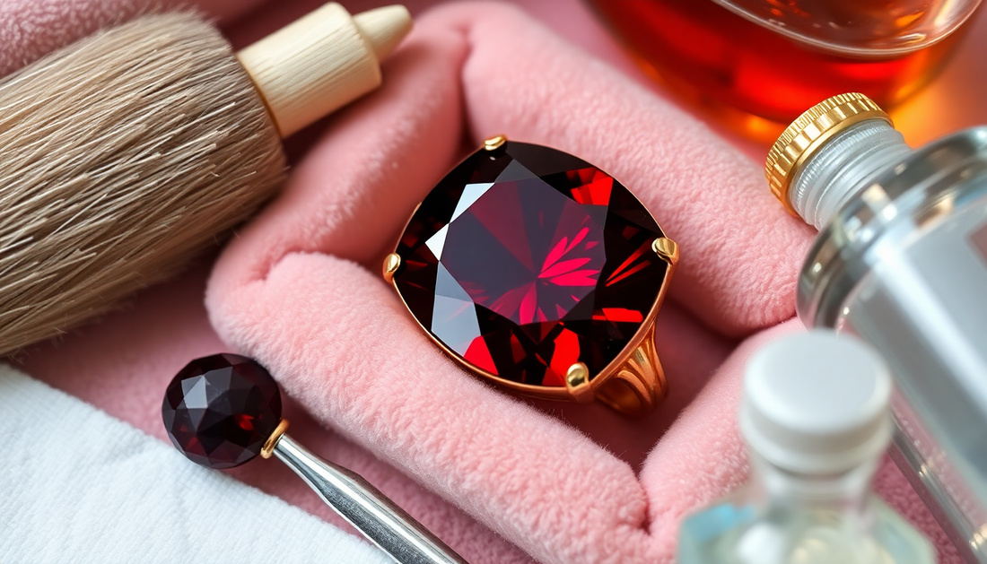 Caring for Your Garnet Jewelry: Tips to Keep Your Gems Sparkling