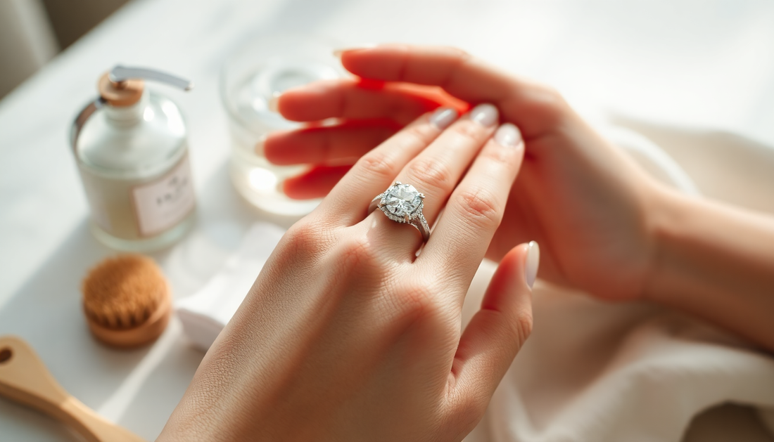 The Ultimate Guide to Cleaning Your Engagement Ring at Home