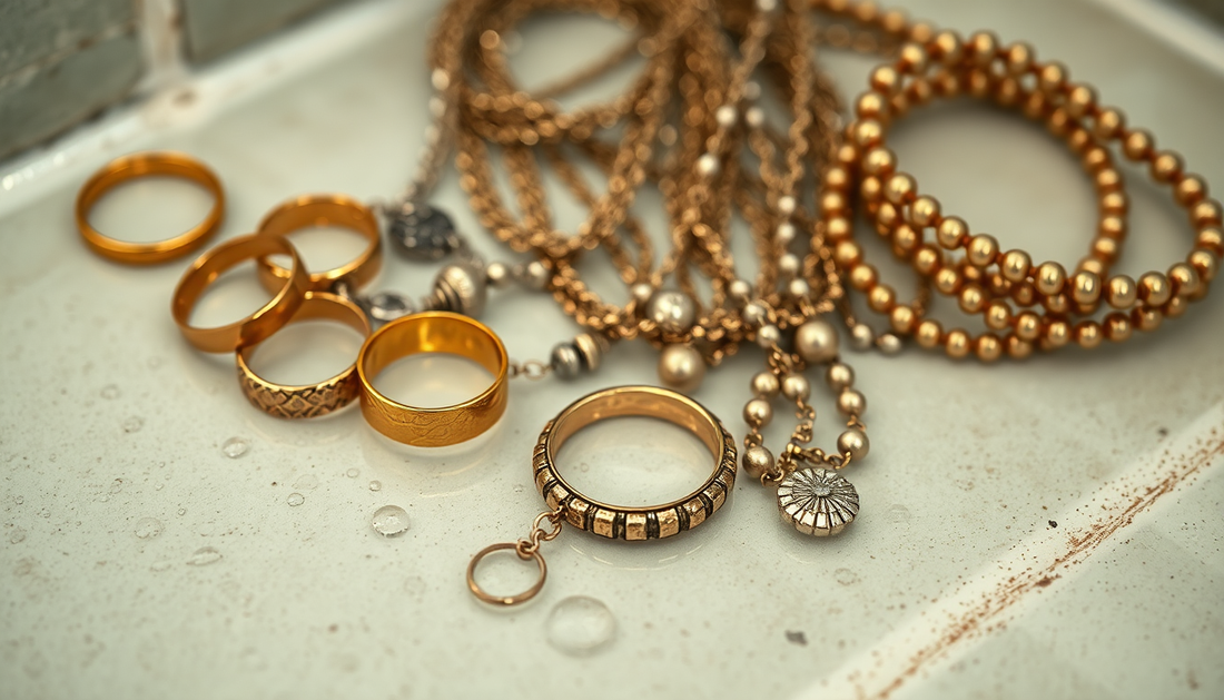 Why You Shouldn't Wear Your Jewelry in the Shower (And What Happens If You Do)