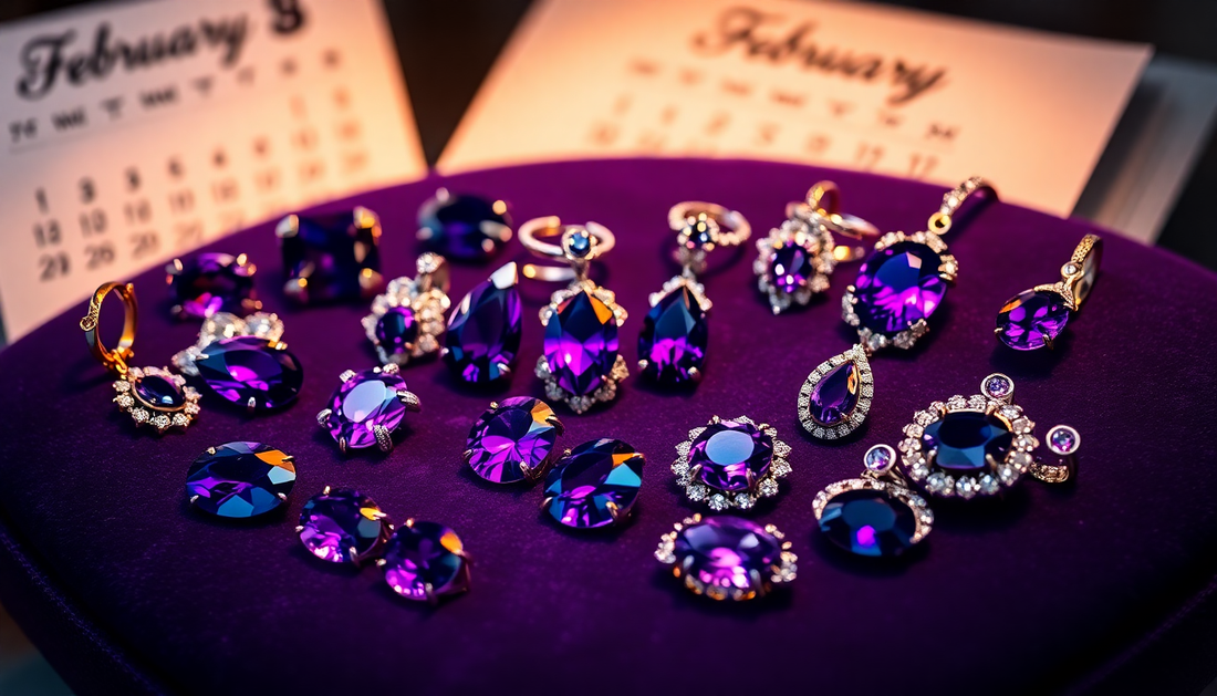 Elevate Your Style with February's Amethyst Birthstone Jewelry