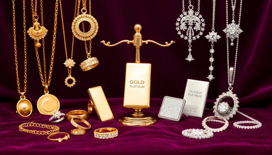 Gold or Platinum? Choosing the Right Metal for Fine Jewelry Gifts