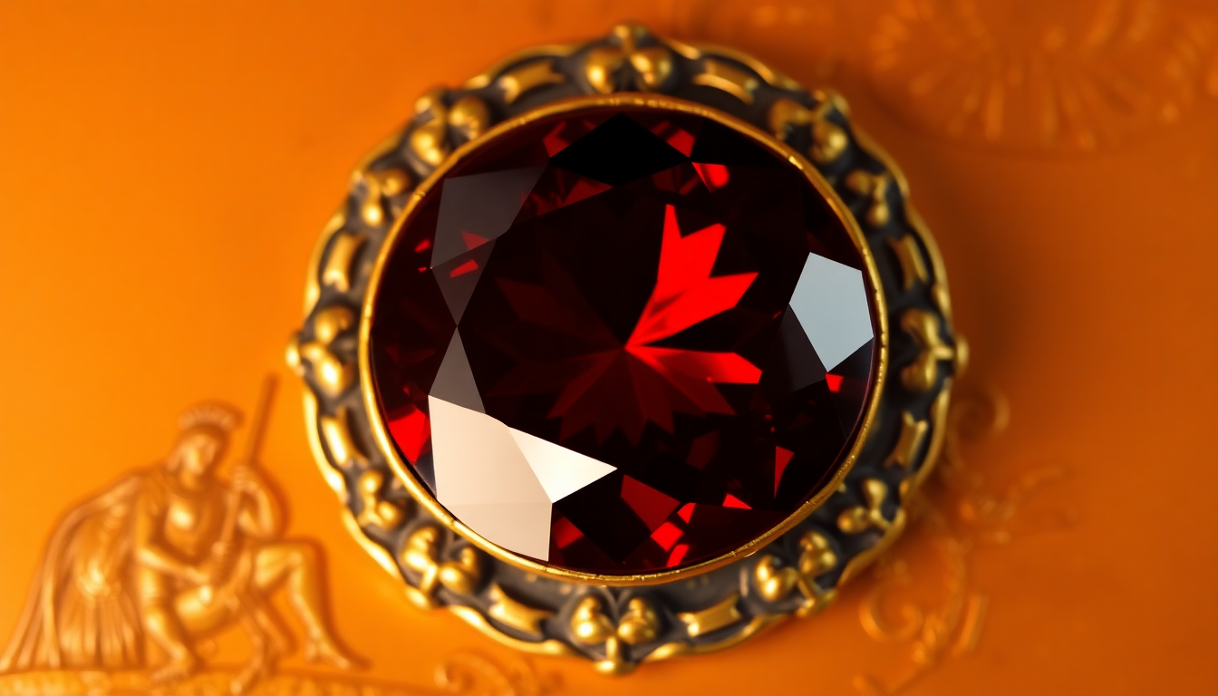 Unveiling the Radiant History and Lore of Garnet: January's Captivating Birthstone