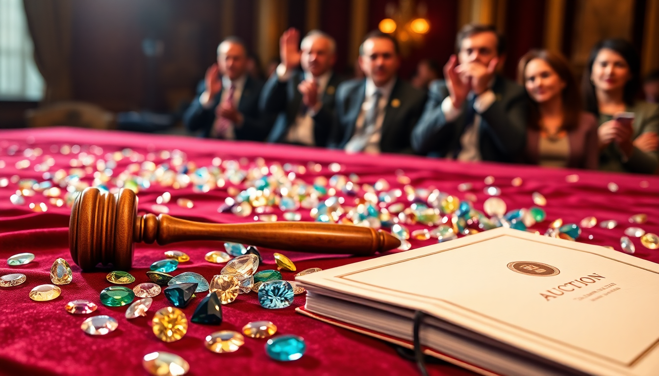 The Power of Auctions: How They Shape Gemstone Prices
