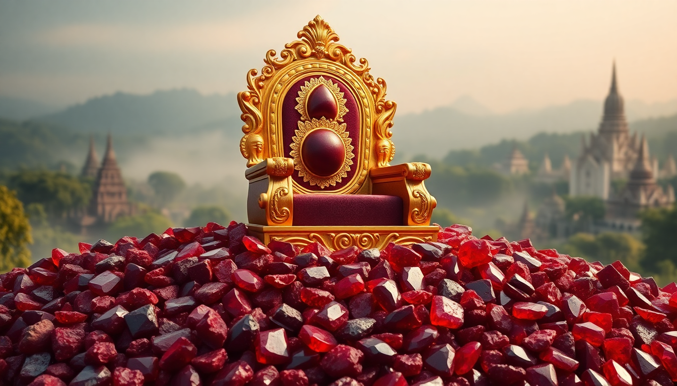 From Mines to Thrones: The History of Burmese Rubies