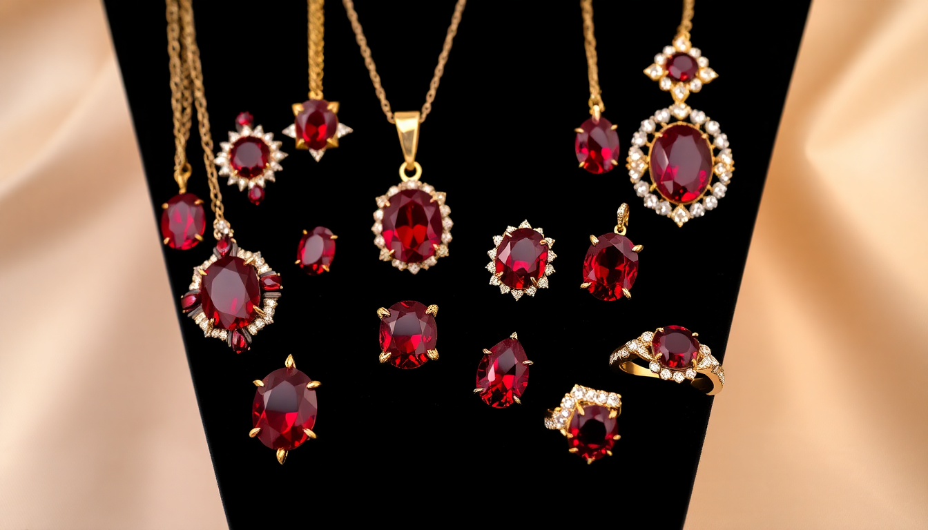 Elevate Your Style with Custom Garnet Jewelry